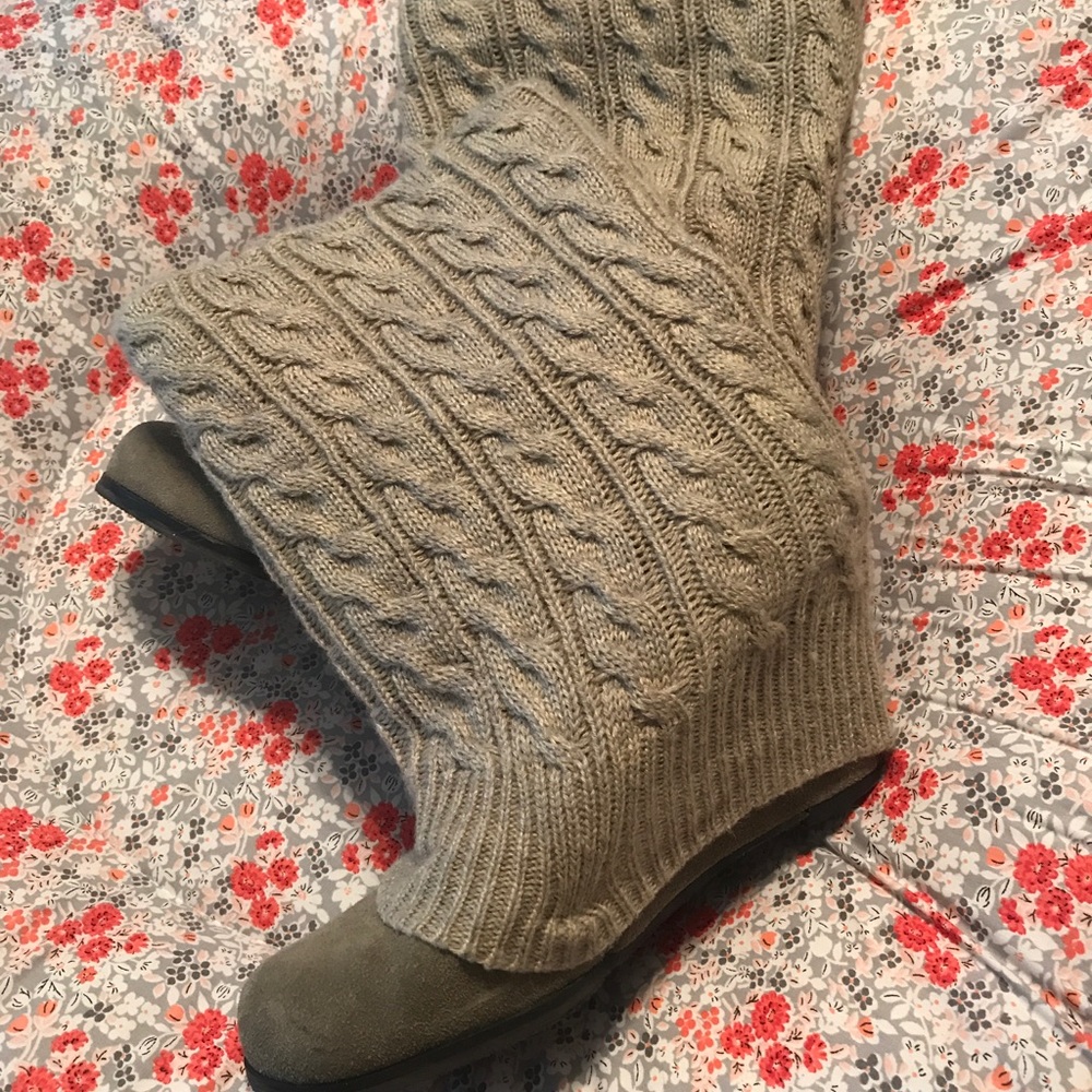 Steve Madden Sweater Boots